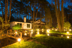 Edward's Lawn Landscape Lighting in Ellicott City, MD