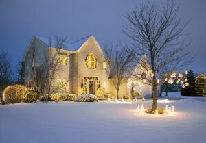 Edward's Lawn & Landscaping Holiday Lighting Installation in Fulton, MD
