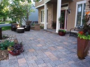 Edward's Lawn & Landscaping Custom Fire Pit